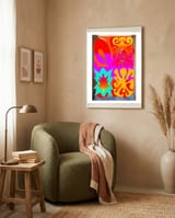 Pop Abstract 2023 A 35 framed in a tender room thumbnail