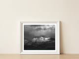 The Langdale pikes — framed, leaning against the wall thumbnail
