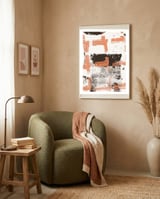 Wild World II framed in a tender room thumbnail