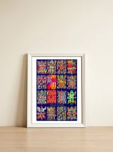 Tapiz Perfiles 2023 29 — framed, leaning against the wall thumbnail
