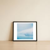 time passing by - Glacier 1-Left — framed, leaning against the wall thumbnail