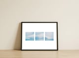 time passing by - Glacier 1 — framed, leaning against the wall thumbnail