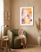 Mama African Goddess framed in a tender room thumbnail