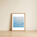 time passing by - Glacier 2-Left — framed, leaning against the wall thumbnail
