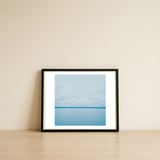 time passing by - Glacier 3-Center — framed, leaning against the wall thumbnail