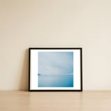 time passing by - Glacier 3-Right — framed, leaning against the wall thumbnail