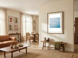 time passing by - Glacier 3-Right framed in a grounding room thumbnail