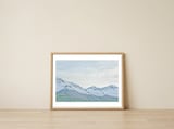 snow-mountain-iceland-6 — framed, leaning against the wall thumbnail
