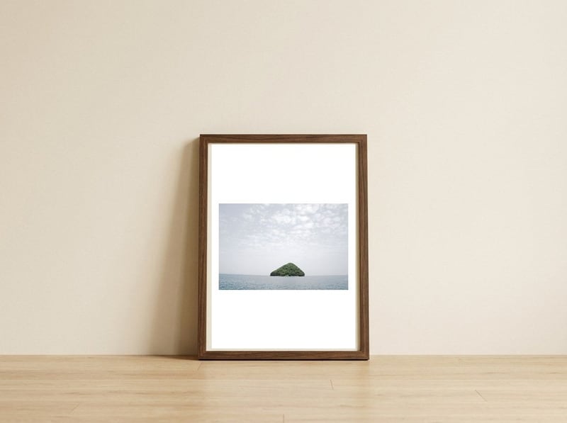 SANCTUARY ISLAND - JAPAN — framed, leaning against the wall