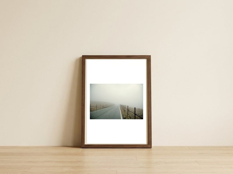 into-the-wild-nature — framed, leaning against the wall