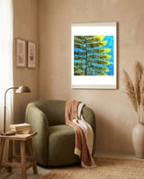 Leafy Wonder framed in a tender room thumbnail