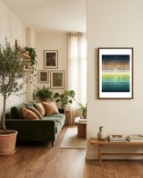 Secret landscape I framed in a grounding room thumbnail