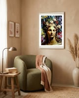 Vandal Pietà framed in a tender room thumbnail
