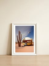 My Space Meal — framed, leaning against the wall thumbnail