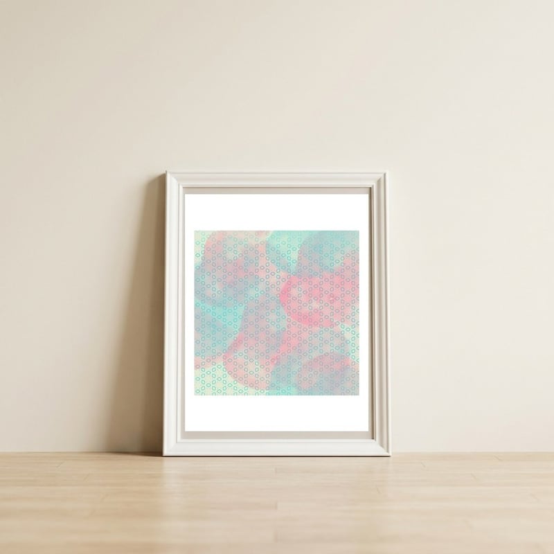 Candy Crush — framed, leaning against the wall