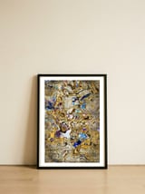 Pattern LXXV — framed, leaning against the wall thumbnail