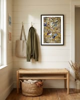 Pattern LXXV framed in a relaxed room thumbnail