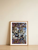 Pattern LXXVI — framed, leaning against the wall thumbnail