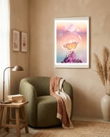 Birabiro -  Allow Yourself to Transform framed in a tender room thumbnail