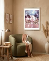Malika - Spirit Of A Warrior Princess framed in a tender room thumbnail