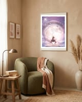Zuhrah - Be The Energy You Wish To Attract framed in a tender room thumbnail