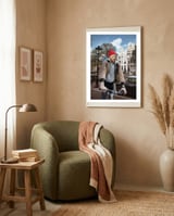Vincent In Amsterdam framed in a tender room thumbnail