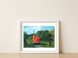 The Love Found — framed, leaning against the wall thumbnail
