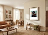 powerful-butterfly-silhouette framed in a grounding room thumbnail