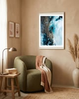 Beyond The Edge framed in a tender room thumbnail