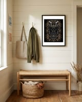 Samurai Mask framed in a relaxed room thumbnail