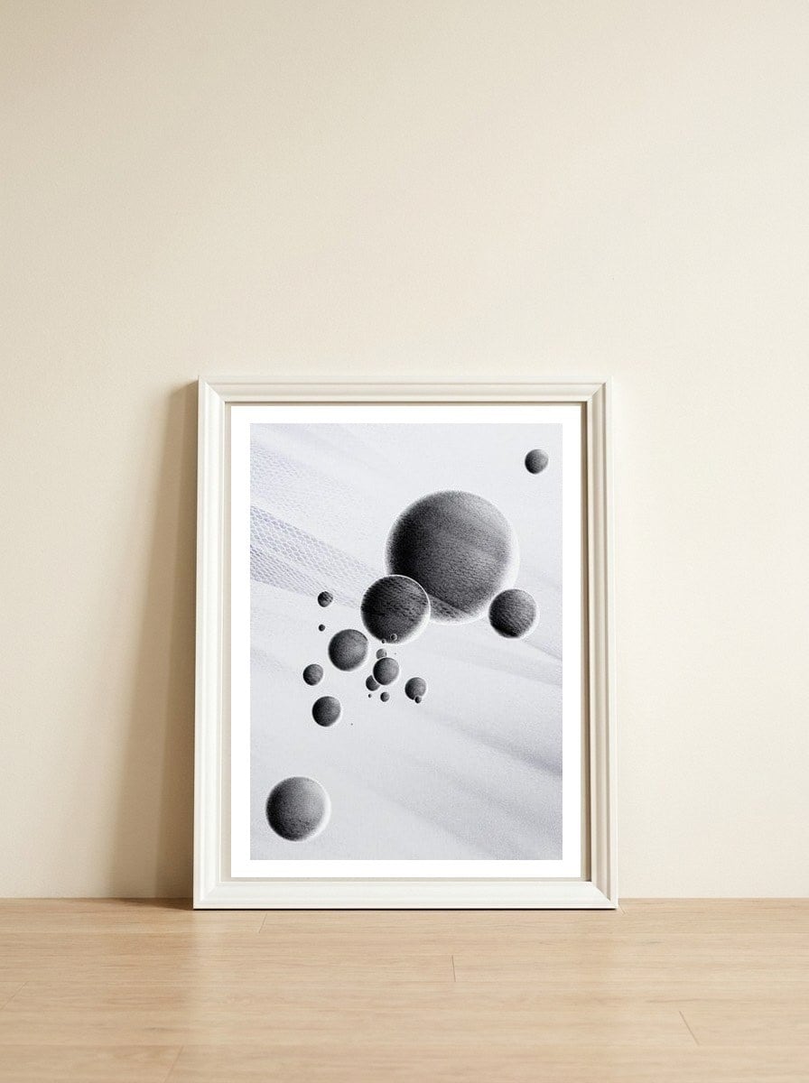 Something In The Air w — framed, leaning against the wall