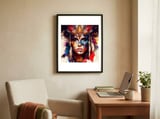 jeweled-crown-warrior-queen framed in a focused room thumbnail