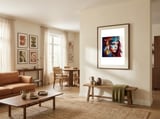 turquoise-headband-warrior-portrait framed in a grounding room thumbnail