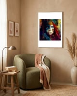 split-face-warrior-portrait framed in a tender room thumbnail