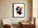 meditative-buddha-in-color-washes framed in a focused room thumbnail