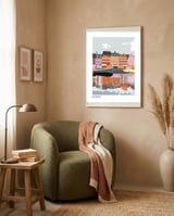 Nyhavn framed in a tender room thumbnail