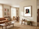 turquoise-warpaint-warrior framed in a grounding room thumbnail