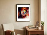crimson-feathered-warrior-profile framed in a focused room thumbnail