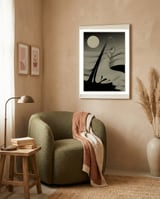Ocean Breather framed in a tender room thumbnail