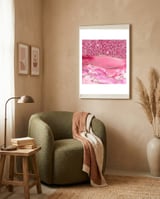 Agate Glitter Dazzle Texture 06  framed in a tender room thumbnail