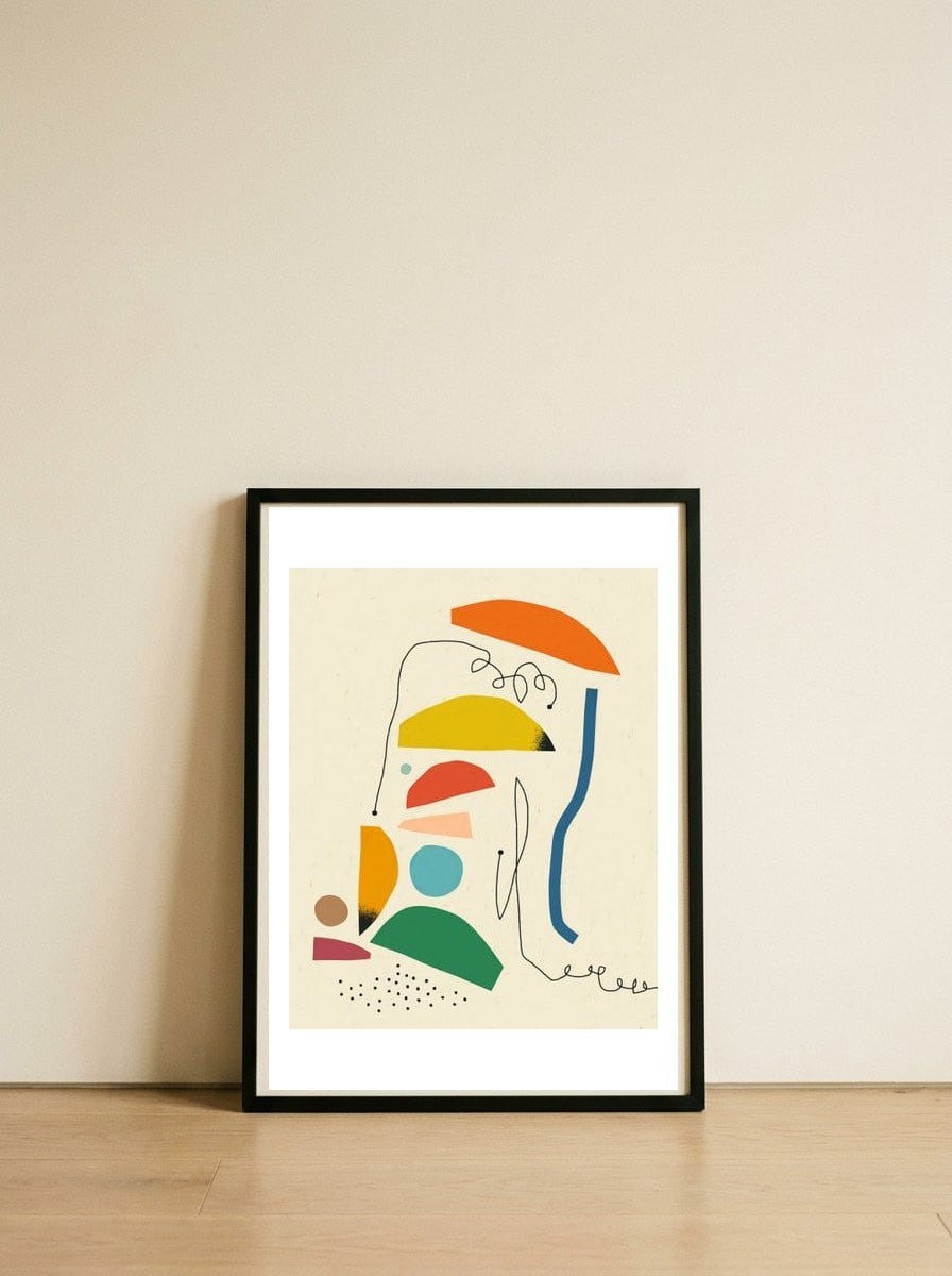 expression-of-the-line-6 — framed, leaning against the wall