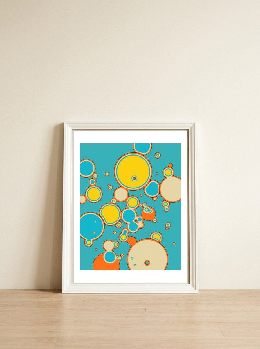 INTERACTION 2 — framed, leaning against the wall