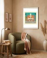 CINEMA  framed in a tender room thumbnail