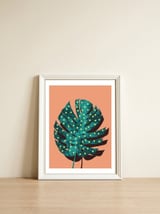 Monstera Deliciosa IV — framed, leaning against the wall thumbnail