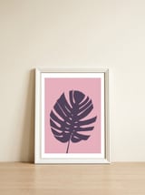 Monstera Deliciosa III — framed, leaning against the wall thumbnail