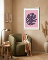 Monstera Deliciosa III framed in a tender room thumbnail