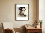 warrior-geisha-portrait framed in a focused room thumbnail
