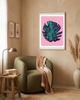 Monstera Deliciosa II framed in a tender room thumbnail
