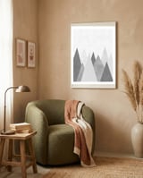 Scandinavian forest IV framed in a tender room thumbnail