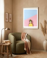 Botanic and Geometric V framed in a tender room thumbnail